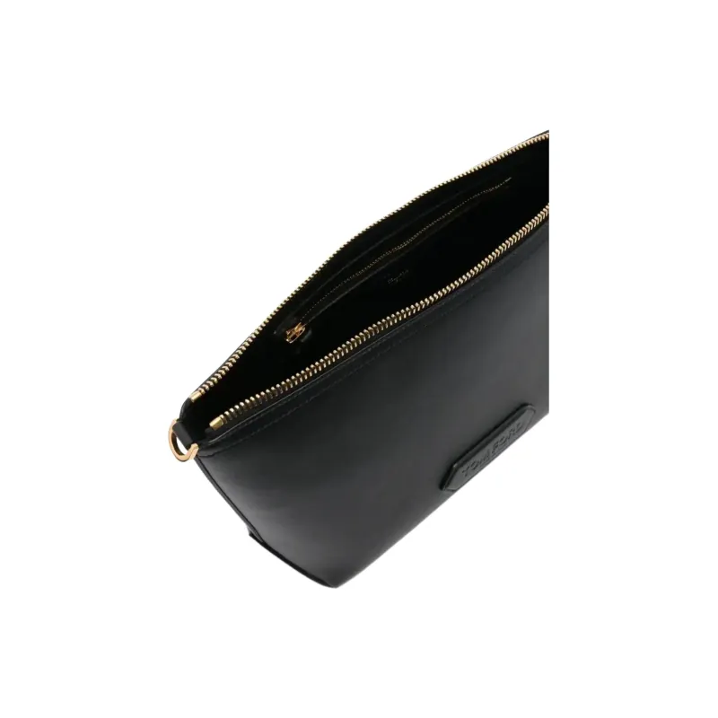 TOM FORD Leather Shoulder Bag-2