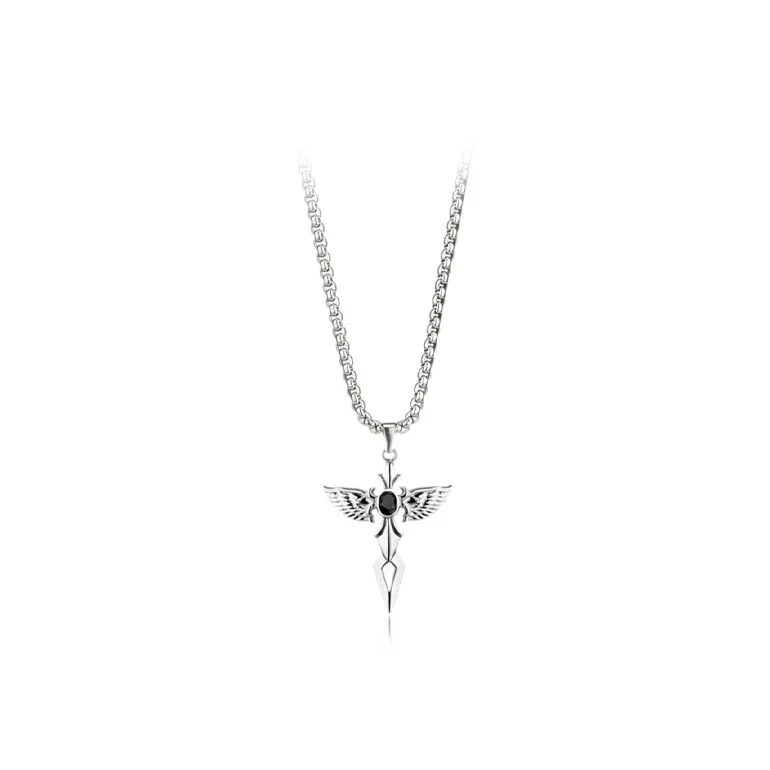 RboySe Titanium Steel Necklaces Unisex-5