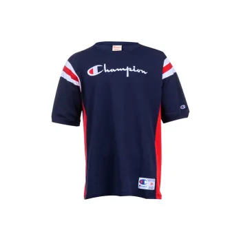 Champion Straight T Shirt US Version Men's Dark Blue