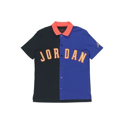 Jordan T Shirt Men's Black Blue
