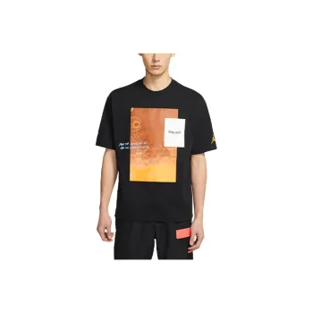 JORDAN Why Not T Shirts Men Black