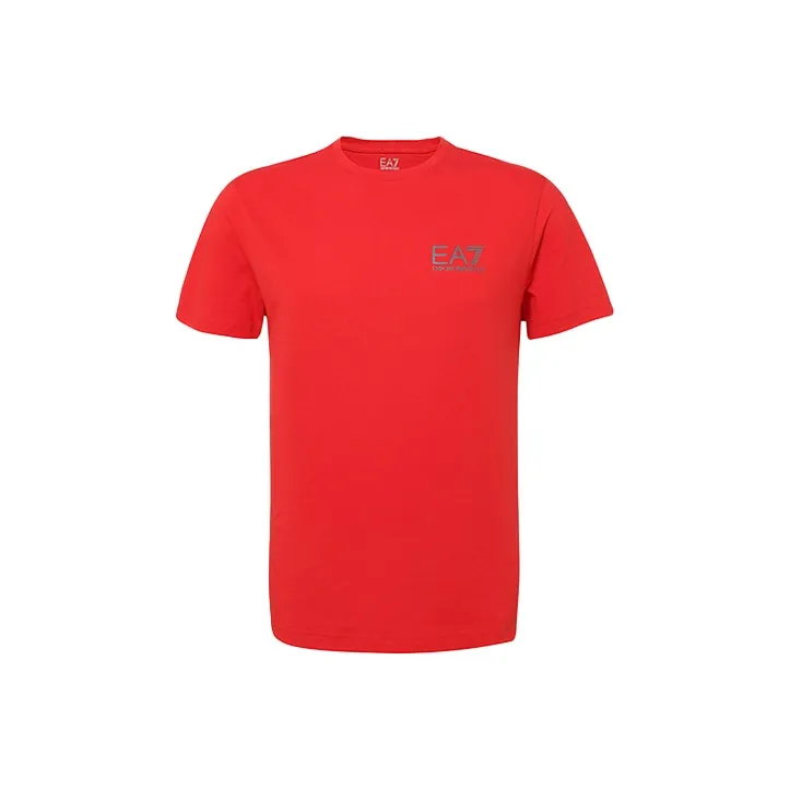 EMPORIO ARMANI T Shirts Men Red-0