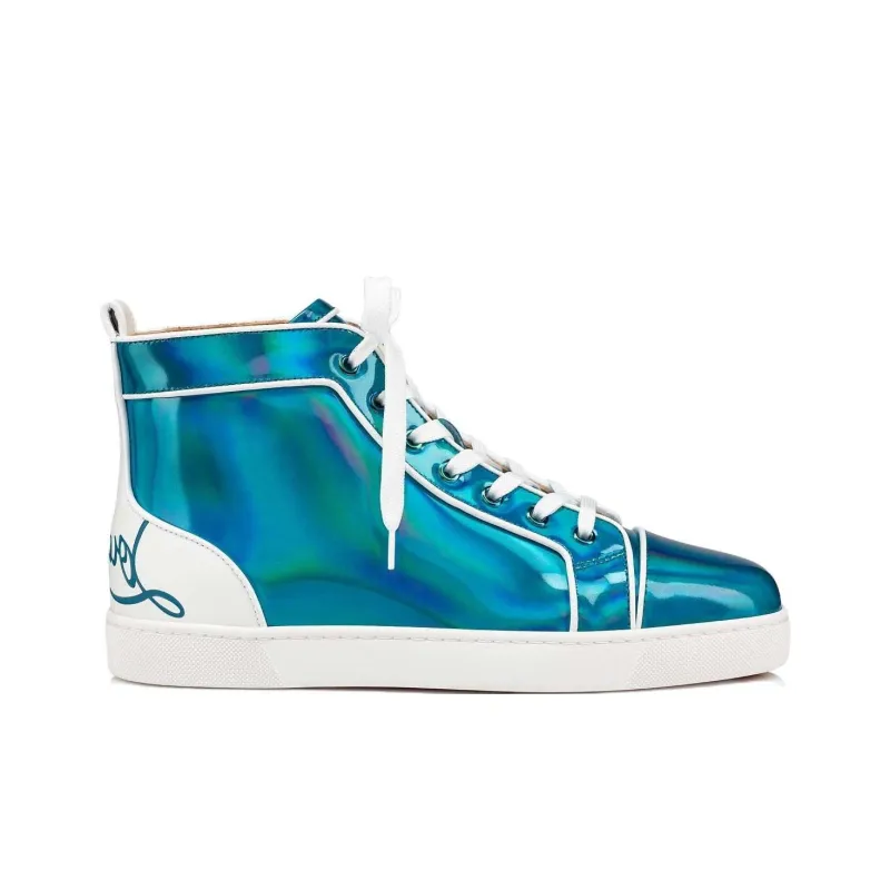 CL LUBOTING Stylish Skateboarding Shoes Men's Blue-1