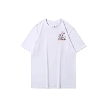 Line Friends X LINING T-Shirts Unisex White