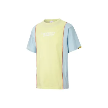 Randomevent X PUMA T Shirts Unisex Yellow