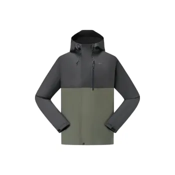 DECATHLON NH500 Jacket Asian Fit Men's Carbon Gray/Khaki Green