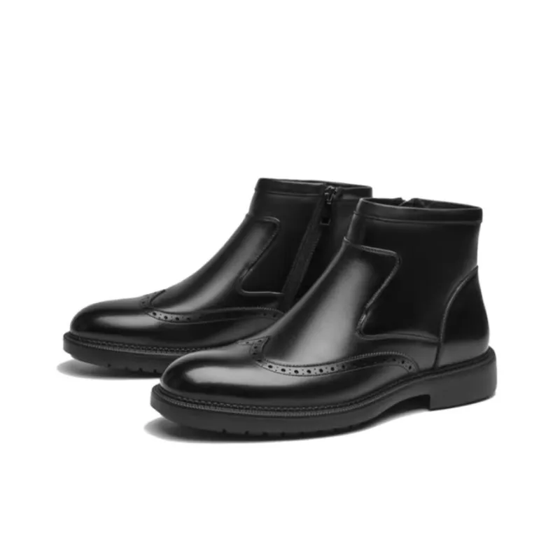SAINT ANGELO Ankle Boots Men's Black-1
