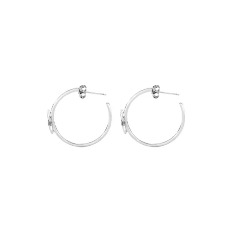 Radiant   Earrings Unisex Silver-1
