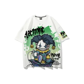 SANSYAS Devil Clown Straight T Shirt Unisex