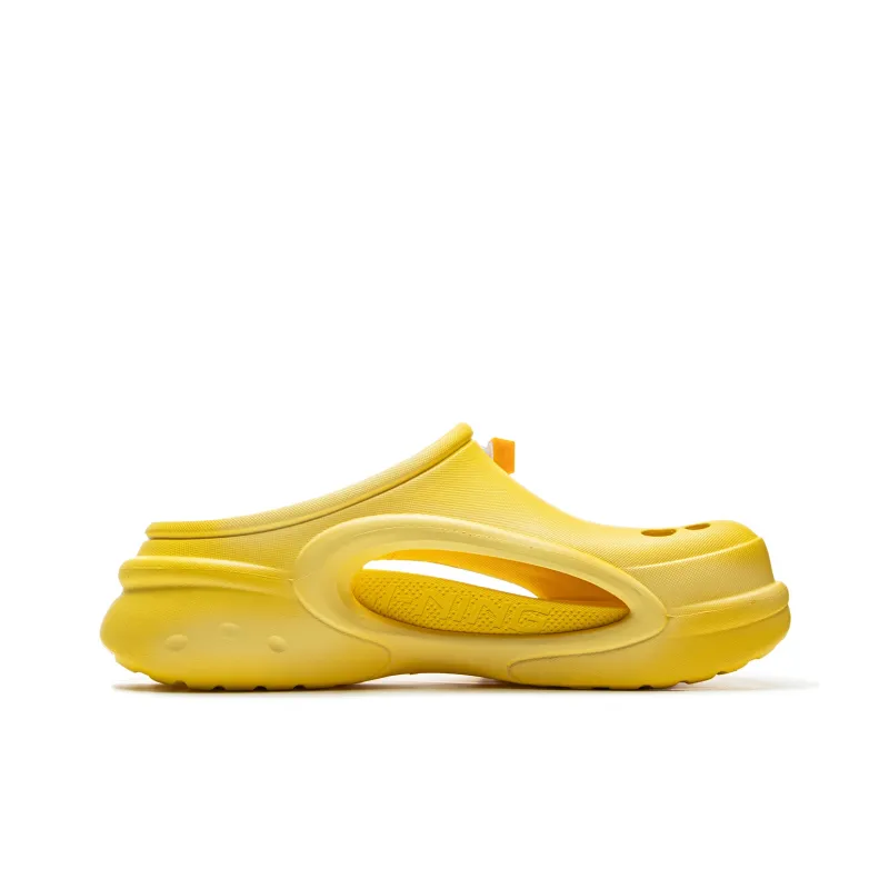 YINGXIONGLIANMENGYONGCHIPAIDUI x LiNing Soft Clogs Unisex Radiant Yellow-1