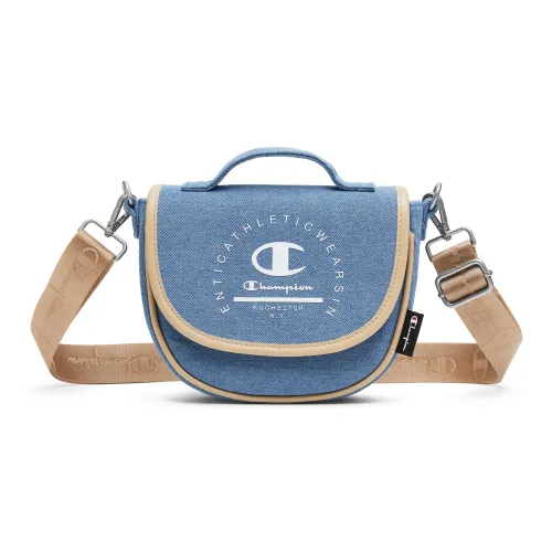 Champion Fabric One Shoulder Handbags Small Size Unisex Multicolor