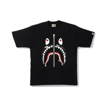 A BATHING APE Dot Camo Shark Tee