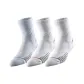 3 Pack (White Blue+White Orange+Carolina Blue)