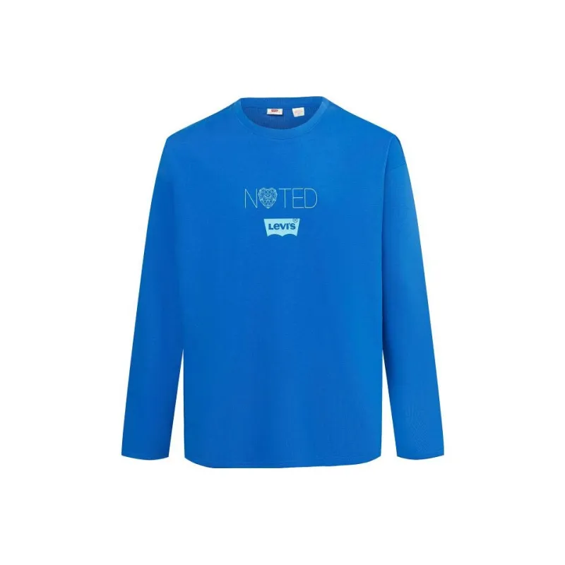 Levis T Shirts Unisex Blue-0