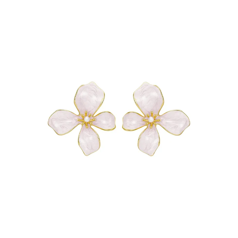 Lady Go S925 Sterling Silver Stud Earrings Women's-0