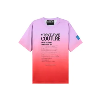 VERSACE JEANS COUTURE SS22 T Shirt Men's Purple