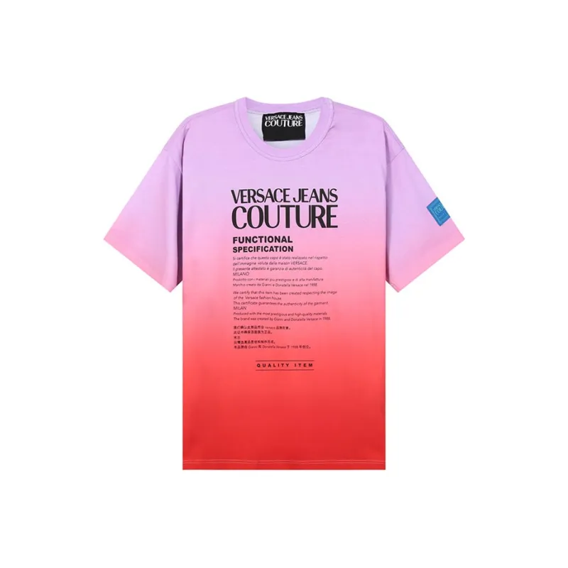 VERSACE JEANS COUTURE SS22 T Shirt Men's Purple-0