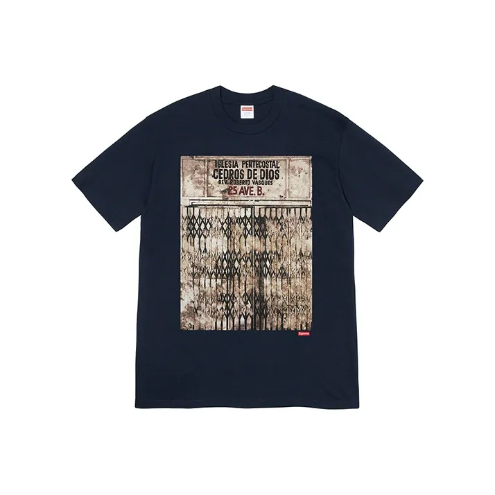 Supreme Martin Wong Iglesia Pentecostal Tee-0