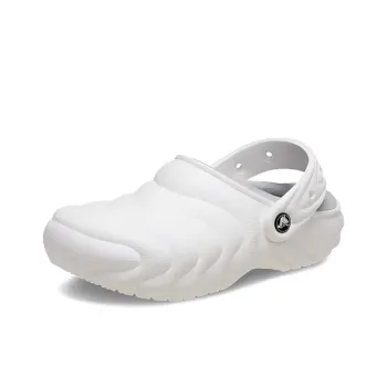 Crocs Classic Overpuff Lined Clog White