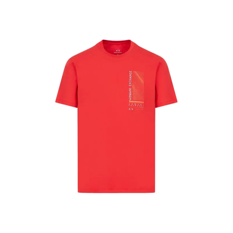 ARMANI EXCHANGE T-Shirts Men Red-0
