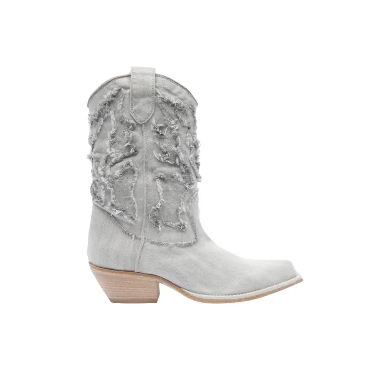 Vic Matie Denim 305 Ankle Boots Women's-1