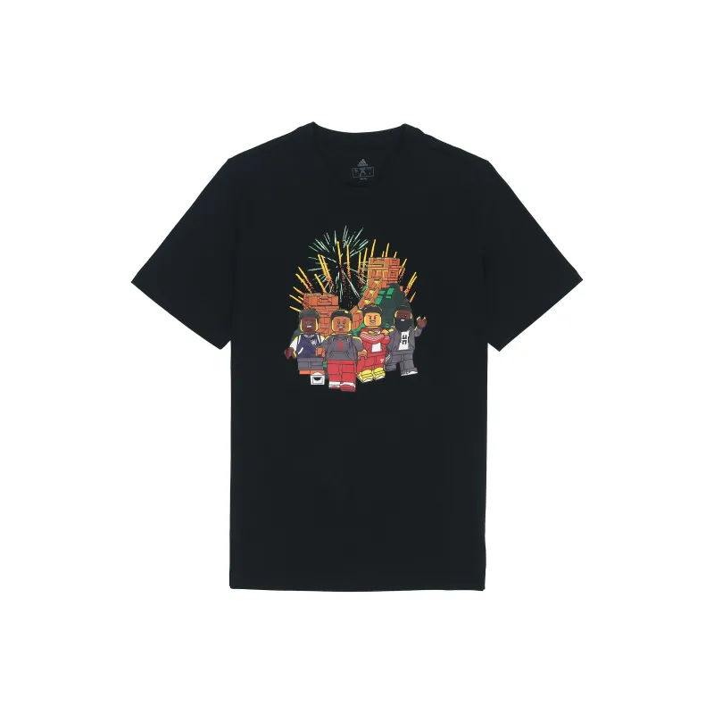 Adidas Lego T Shirt Men's Black-0