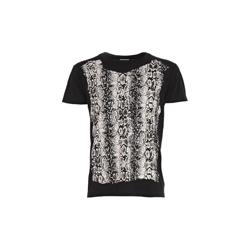SAINT LAURENT T Shirt Men's Black-0