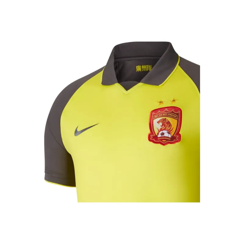 Nike Soccer Jerseys Men Opit Yellow/Lightning Gray/Lightning Gray-2