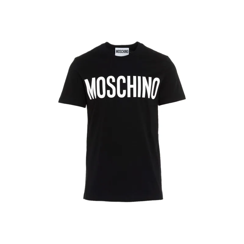 MOSCHINO Logo Printed Crewneck T-Shirt-0