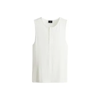 H&M Tank Tops Men Cream