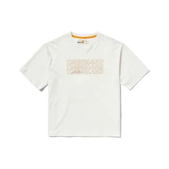 Timberland T Shirt Unisex White