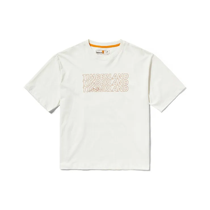 Timberland T Shirt Unisex White-0