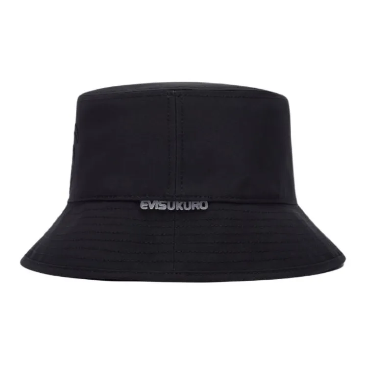 EVISU Polyester Viscose Elastane Bucket Hats Unisex Black-2