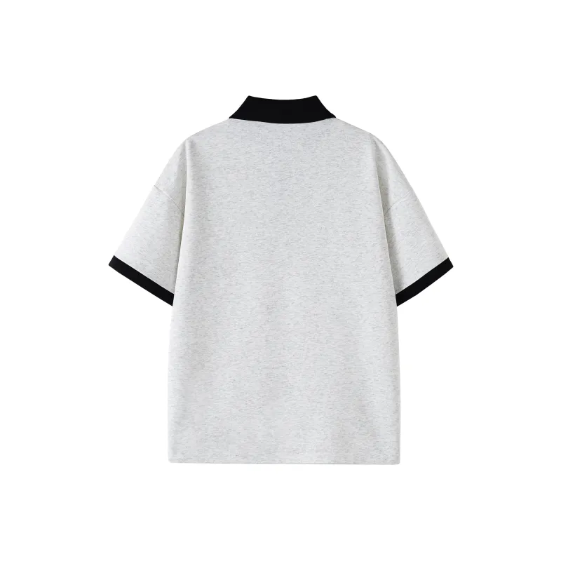 Fashion Minimalist Style Basic T Shirt Integrating Niche Design Elements Meeting Diverse Dressing Needs Unisex-3