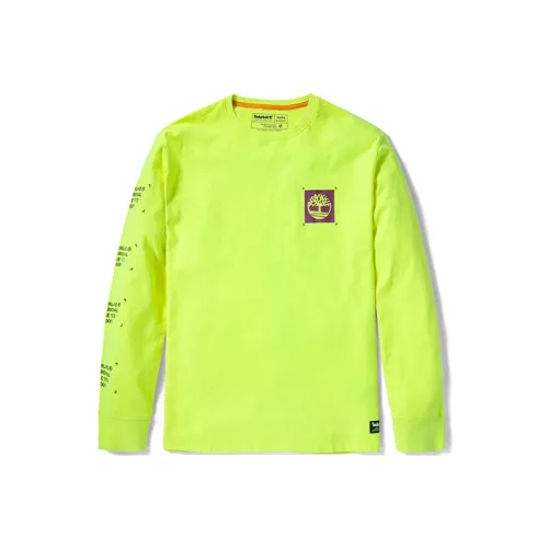 Timberland T-Shirts Men Bright Yellow