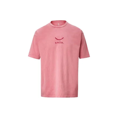 Converse Jack Purcell T Shirt Unisex Pink