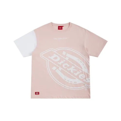 Dickies SS21 T Shirt Unisex Pink White