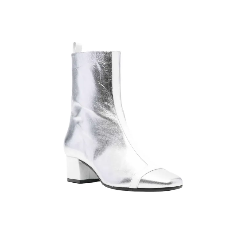 Carel Audrey 25 Ankle Boots Women's Silver-2