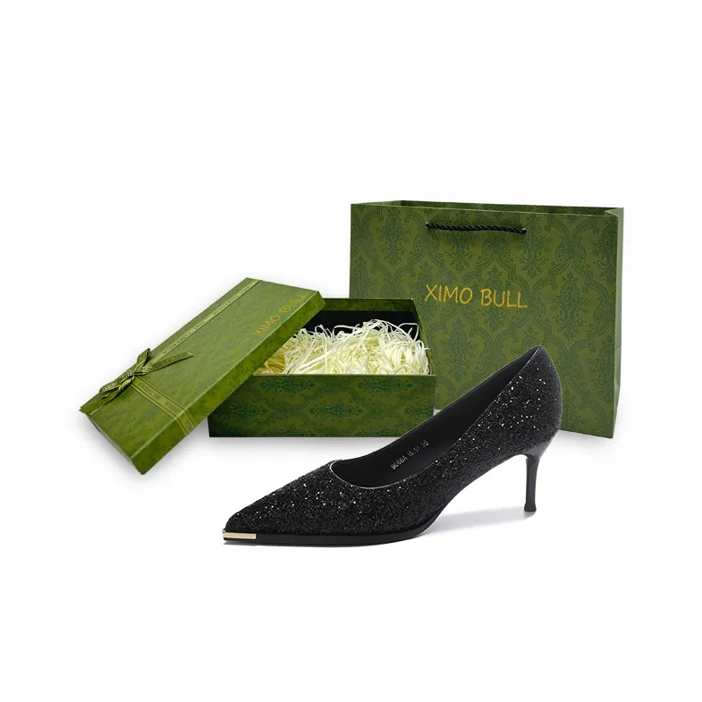 XIMO BULL High Heels Women's Gold-30