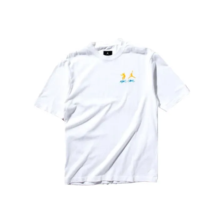 Union X Jordan 「Future Is Now」 T Shirts Men White-0