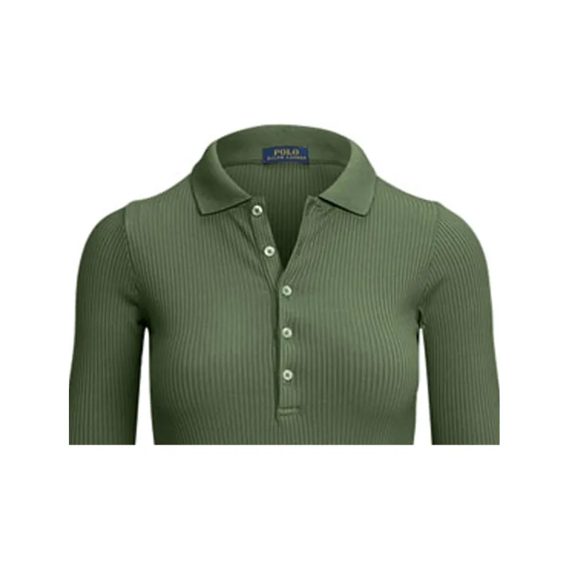 Polo Ralph Lauren SS22 Polo Shirt Women's Green-4