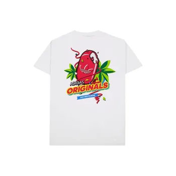 Adidas Originals Set in Sleeve T Shirt Men's White