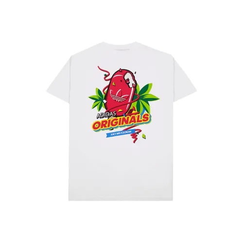 Adidas Originals Set in Sleeve T Shirt Men's White