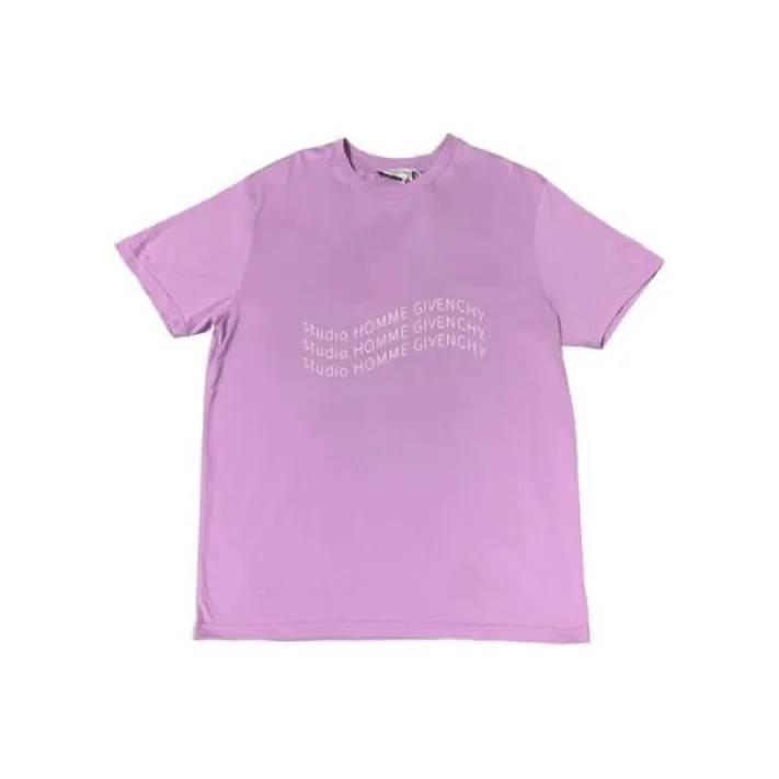 Givenchy T-Shirts Unisex Pink Purple-0
