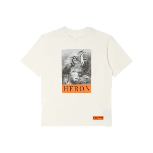 HERON Reporter22 Herons Sketch Oversized T Shirt