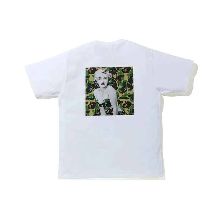 A BATHING APE A BATHING APE X Marilyn Monroe Signature Tee-2