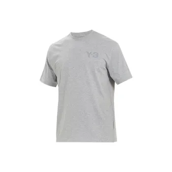 Y 3 T Shirts Men Gray