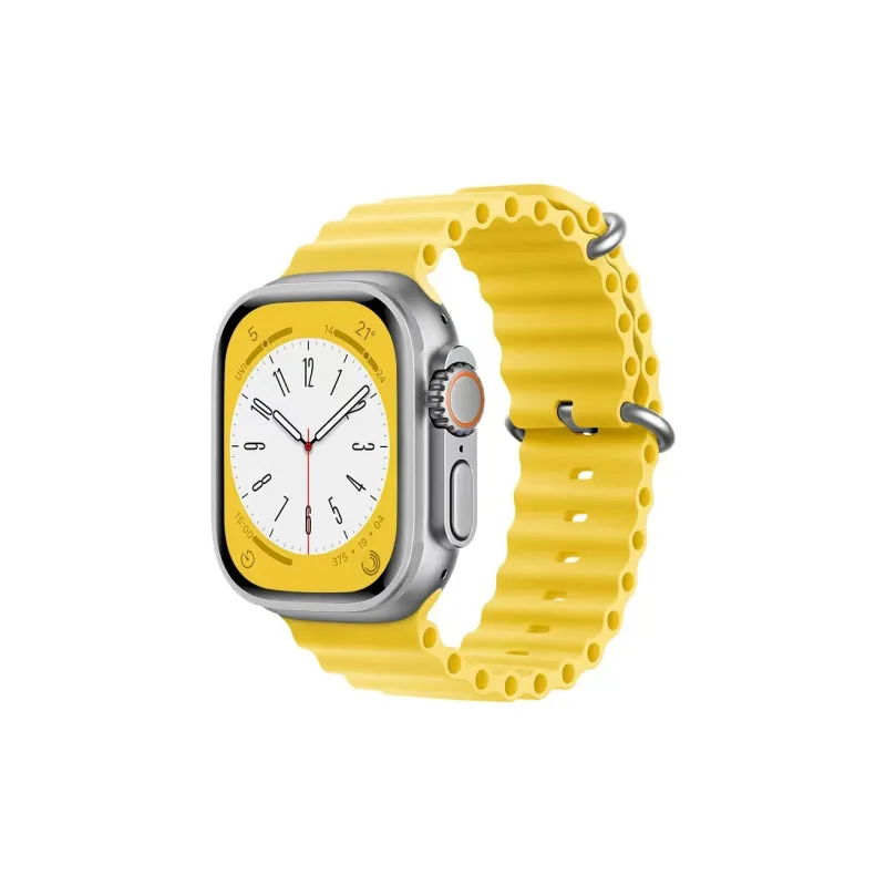 MSSM Watch Bands Apple Compatibility 210mm Silicone Material-5