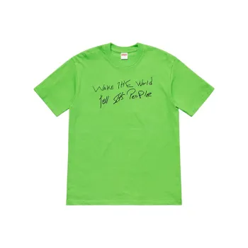 Supreme Buju Banton Wake The World Tee