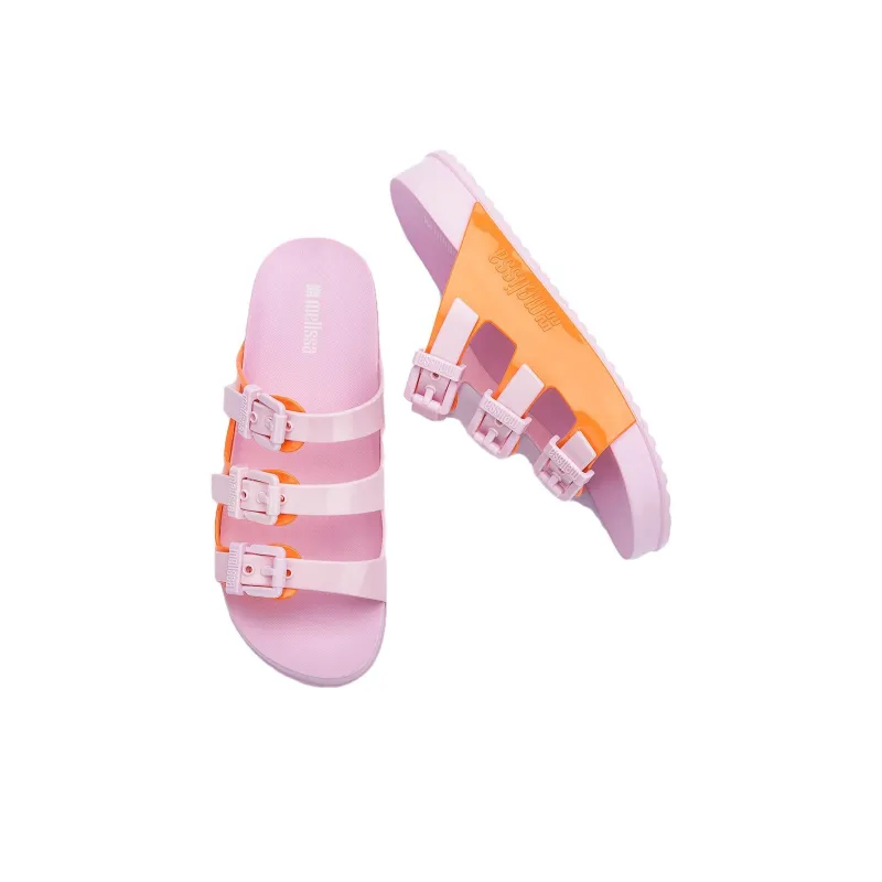 MELISSA PVC Polyvinyl Chloride Quiet Slip Resistant Abrasion Resistant Slide Slippers Women's-8